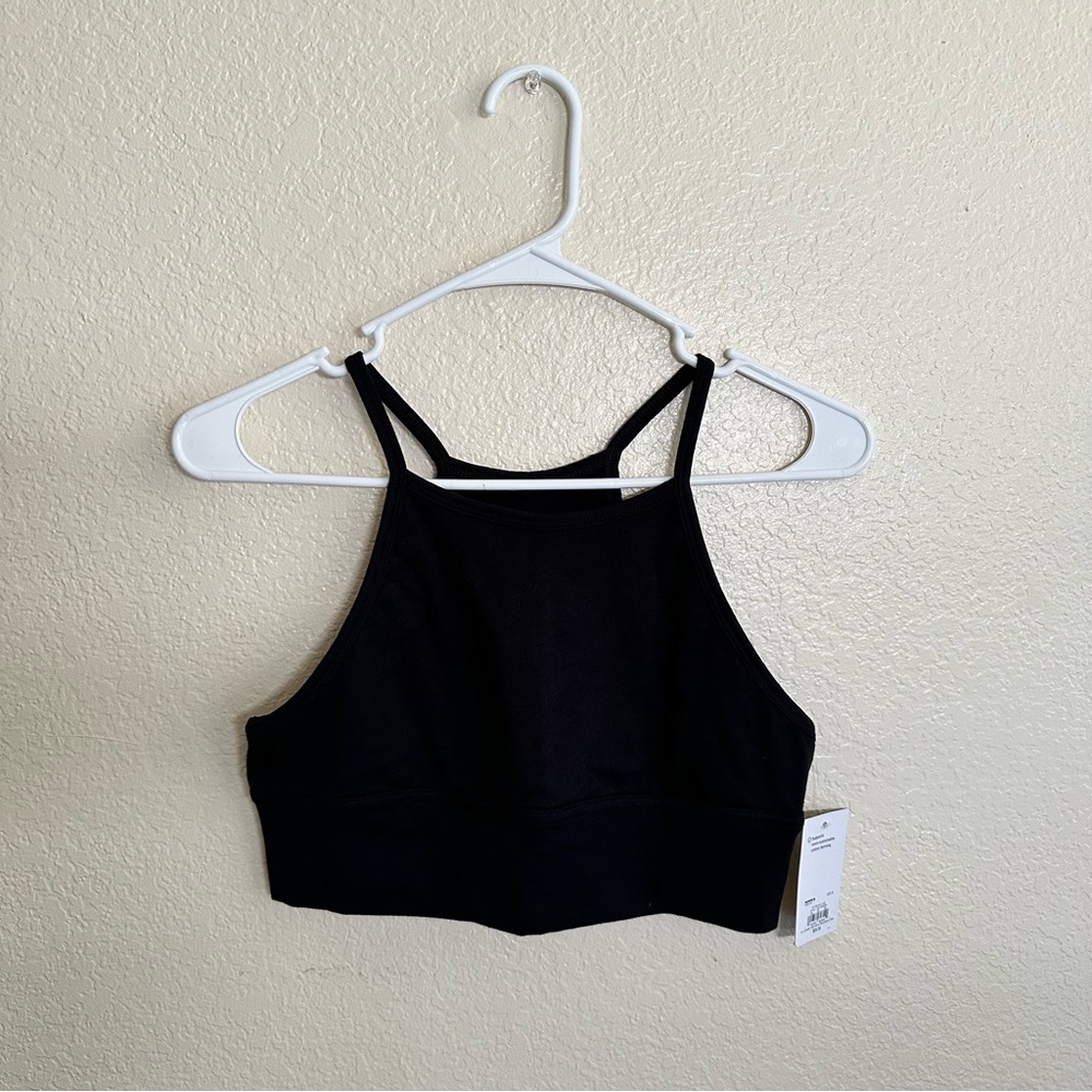 SO Lounge High Neck Racerback Bra